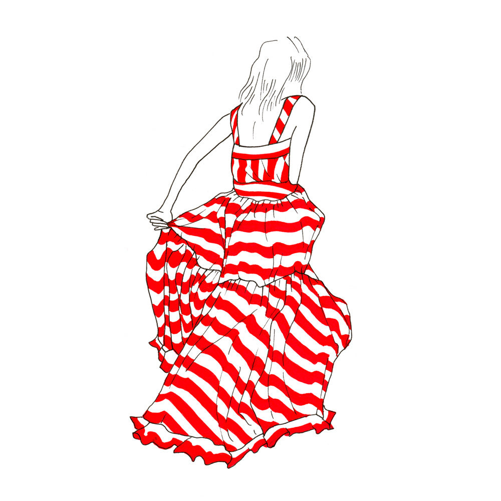 SUMMER DRESSING: THIERRY COLSON SUN DRESS