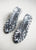 Poppy Silver Sandals