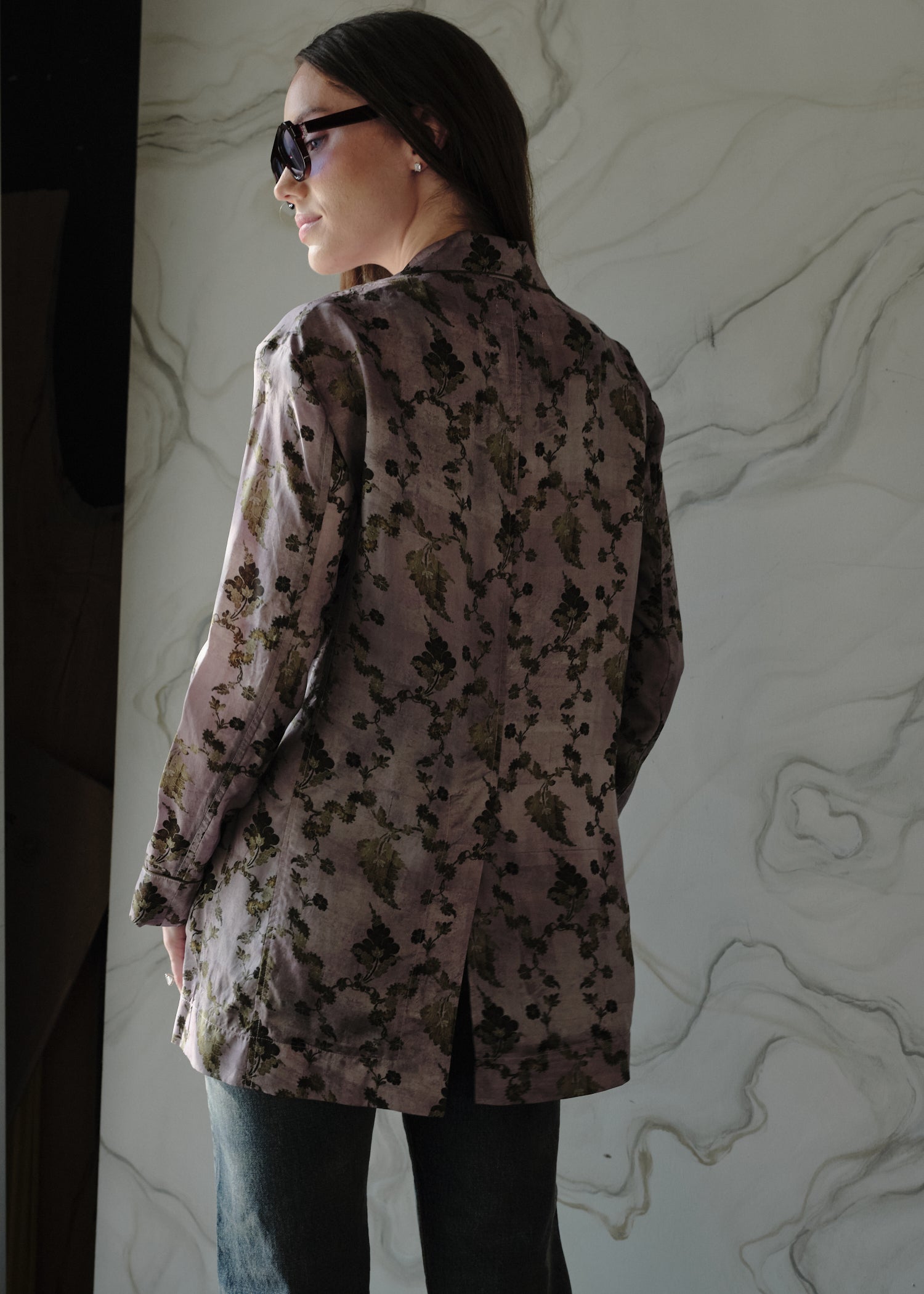 Floral Blazer