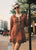 Charlina Suede Dress