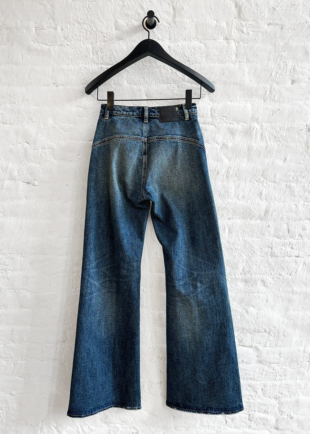 Twisted Seam Flare Jean